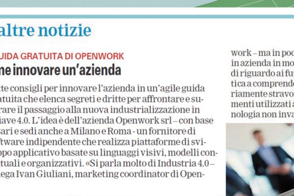 Guida gratuita innovazione digitale intervista Giuliani